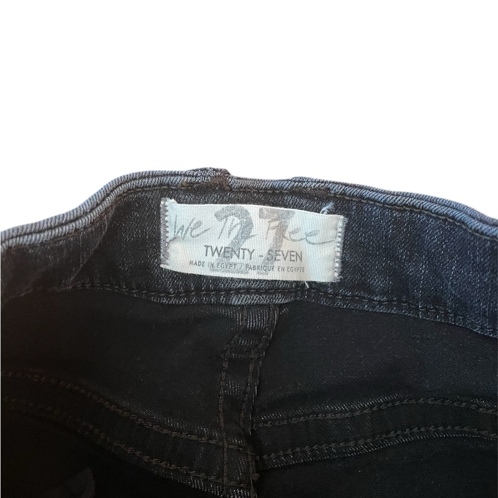 Free People We The Free Milky Way Black Ankle Skinny Jeans - Picture 5 of 6